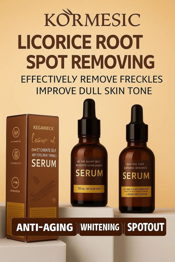 Licorices Root সিরামের বিশেষত্ব হচ্ছে এটা পার্মানেন্টলি স্কিনের যেকোন দাগ,ছোপ, মেছতা দূর করে।