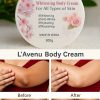 L 'Avenu  Body Whitening Cream 300g (Original) -পা থেকে মাথা ধবধবে ফর্সা করবে।